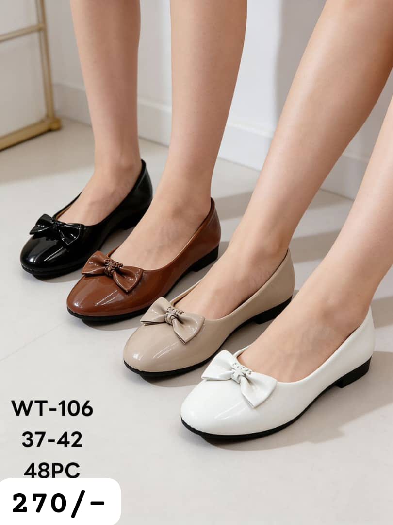 Ladies dolly shoes with low heel