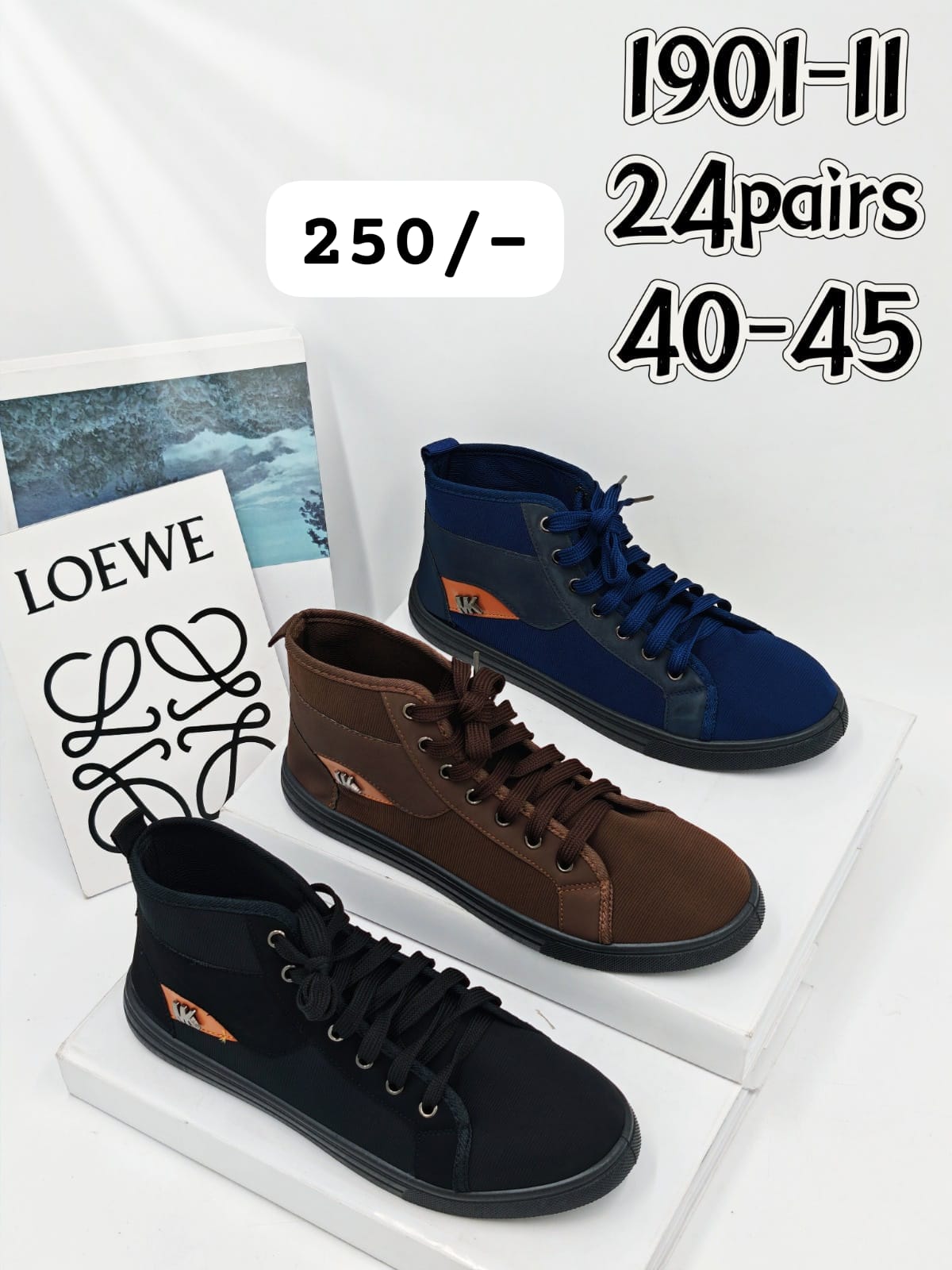 Men highcut rubber