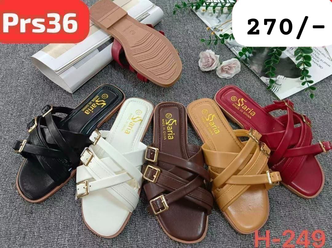 Saria crisscrossed sandals