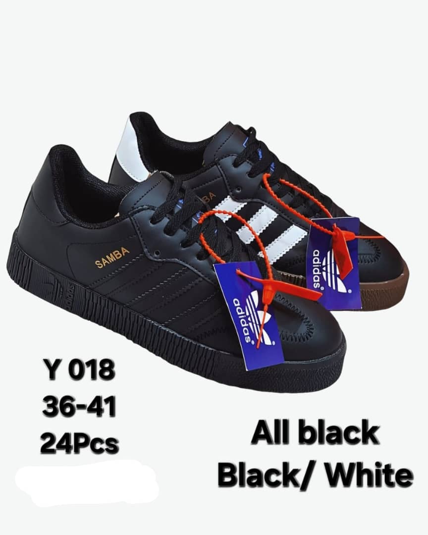 Samba double sole(all black)